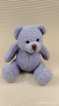 Elizabeth French - Lilac Bear - Soft Plush Stuffed Toy Cute Teddy Mauve Mini 4"
