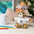 Valentine's Day Gift Bear with Tee, Cute Gift for Kids, Love You Lots Bear, Birthday Present, Nursery Decor, Soft Toy