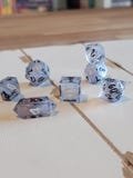 All Lights Turned Off -  Noah Kahan inspired smokey polyhedral dice set