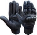 Goat Leather Tactical Biker Hunting Shooting Security Hard Knuckle Touch Screen Compatible Gloves