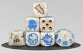 Dice Set Khemri, Undead dice, Skull dice, Pharaoh dice, skeletons dice, Egyp Mummy dice, table top dices, Wargames dices,Skirmish,rol dices.