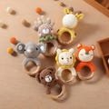 Personalized Animal Crochet Rattle, Crochet Baby Rattle With Ring, Engraved  Crochet, Toy Rattle With Name, Baby Shower Toys, Newborn Gift