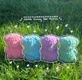 Gummy Bears Rainbow Pastel Colorful Crochet Amigurumi Plushies
