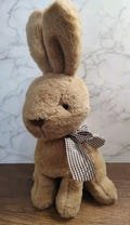 Animal Adventure Brown Bunny With Bow Plush 15 Inches Tall A11