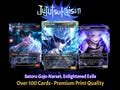 Jujutsu Kaisen M.t.g • Jujutsu Kaisen Commander Deck • Proxy Deck • Custom M.T.G card • Gojo Satoru M.t.g • M.t.g Deck Box • Magic Proxies