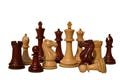 The Alegria Series repro luxury staunton chess pieces Boxwood & Padauk 4.25" King heavily weighted chess pieces set-The Chess Empire
