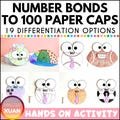 Number Bonds To 100 Sports Craft Printable Activities For First Grade Math Hands On Activities Printables Addition And Subtraction To 100