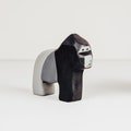 Hand-Painted Wooden King Kong Figurine Toy - Unique Jungle Adventure Gift