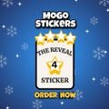 The Reveal Sticker Mono Go 4 Star Set 8 - Mono Go Cards Jingle Joy Album Completely