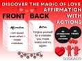 Valentine’s Day Affirmation & Action Flashcards for Kids | Emotional Learning, Kindness, and Love Activities