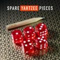 Replacement Dice and Pencils for Altoids Tin Yahtzee Set - 5 Red Dice & 3 Custom Pencils