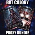 Sexy & Silly Rat Colony MTG Proxies | SFW And Spicy NSFW Art Options | Customizable Swarm Cards | 5, 10, 20, or 35 Pack