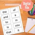 100 Sight Word Flashcards, Kindergarten Sight Words, High Frequency Words, Sight Words for Kindergarten & Preschool, Sight Word Games List