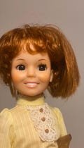 Crissy, an absolutely beautiful doll.  She is clothed in a beautiful dress & boots, hair has been cut short*