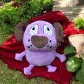 Courage the Cowardly Dog Plush, Adorable Cartoon Collectible, Soft and Cuddly Toy for Classic Animation Fans