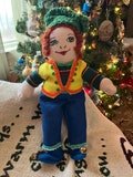 Meet Patsy O'Doherty the Elfin! Heart-blossomed Dolls by Irish Julianna!