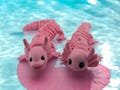 FlexoLotl Axolotl - Wetland Buddies - 3D Printed Flexi Articulated Animal - Cute Adorable